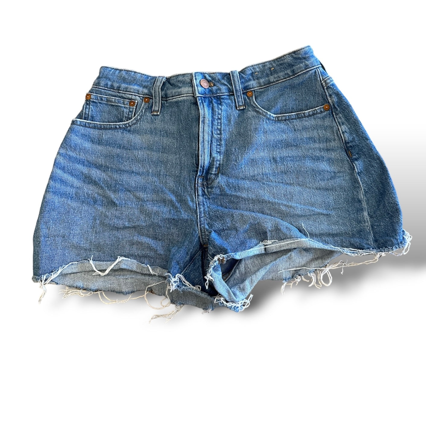 Blue Denim Shorts Madewell, Size 8