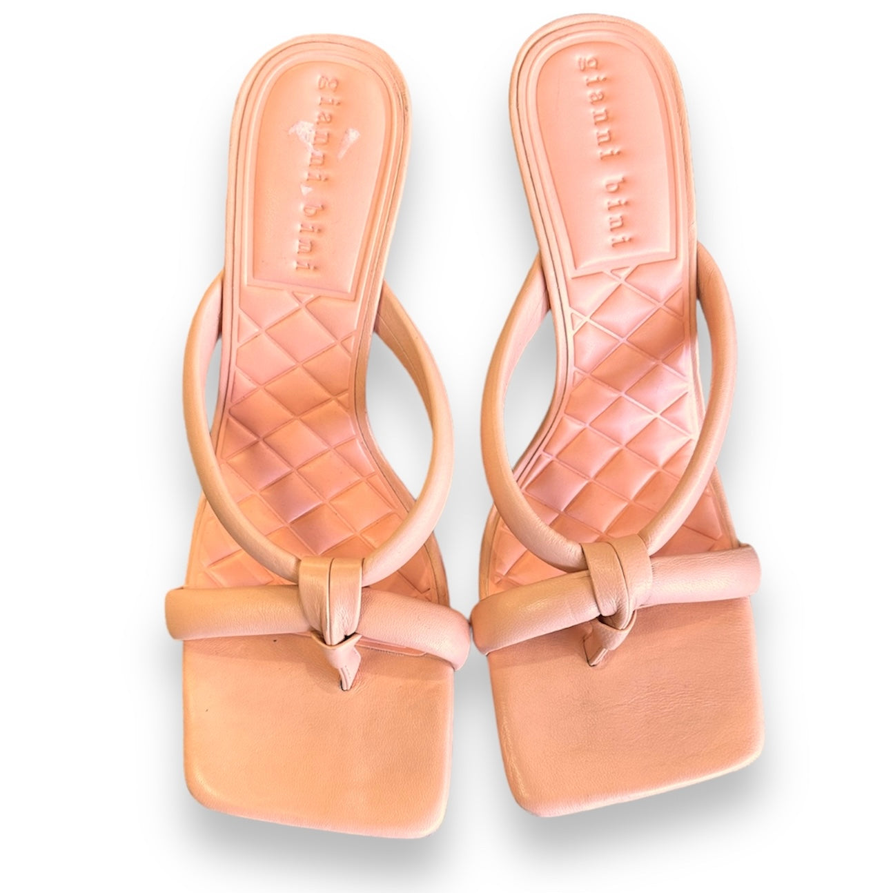 Peach Shoes Heels Stiletto Gianni Bini, Size 8