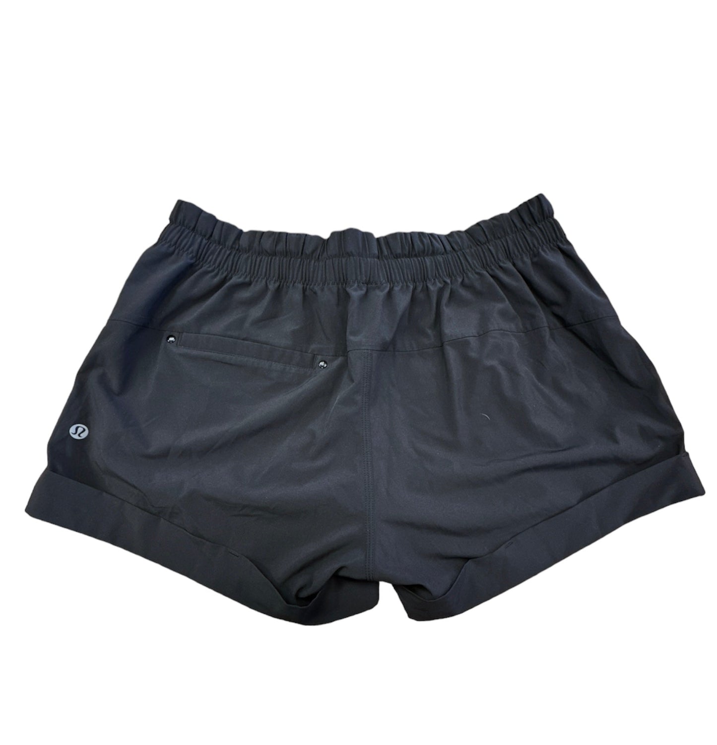 Black Athletic Shorts Lululemon, Size 10
