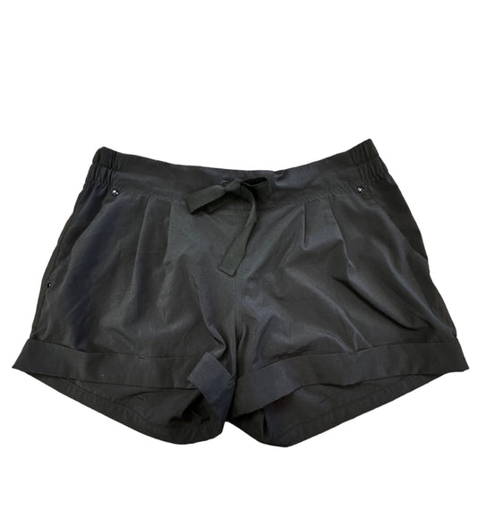 Black Athletic Shorts Lululemon, Size 10