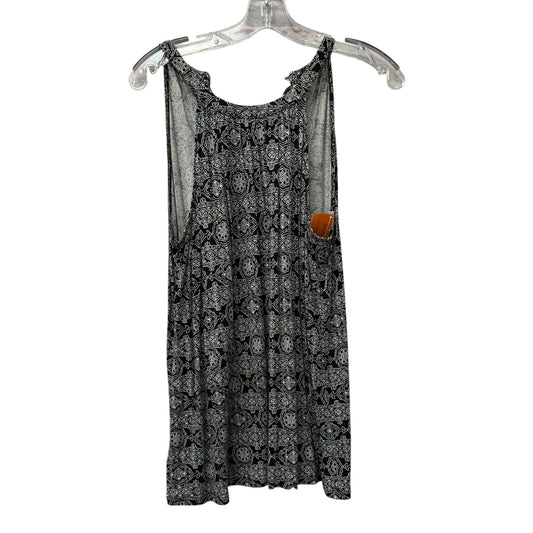 Top Sleeveless By Loft In Black, Size:M