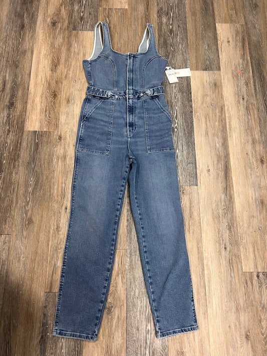 Jumpsuit By Good American In Blue Denim, Size:L