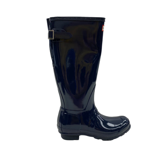 NAVY BOOTS RAIN by HUNTER Size:7