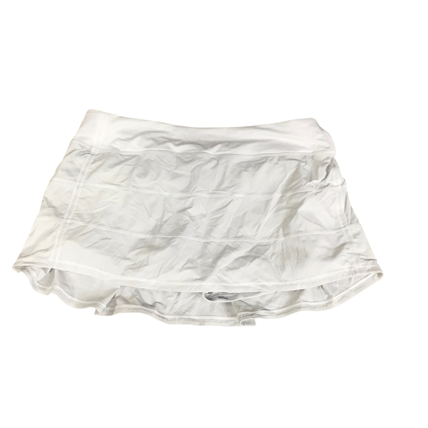 Athletic Skort By Lululemon In White, Size: 12