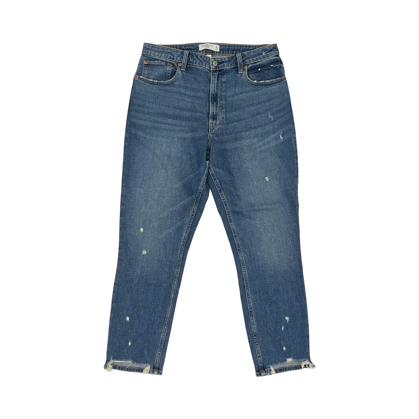 Jeans Skinny By Abercrombie And Fitch In Blue Denim, Size:10