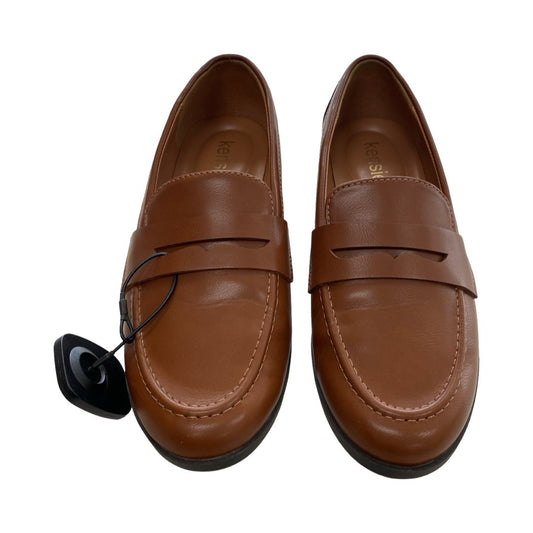 Shoes Flats By Kensie In Brown, Size:8