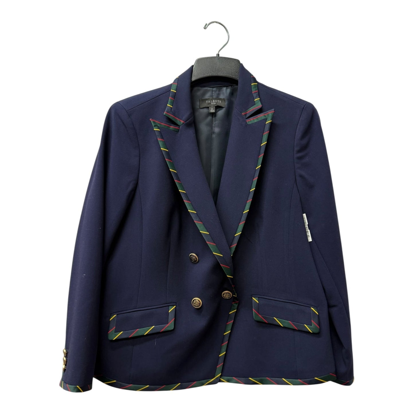 Blazer By Talbots In Blue, Size:Xlp