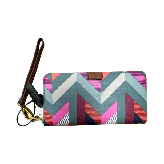 Wallet By Fossil In Multi, Size:Large