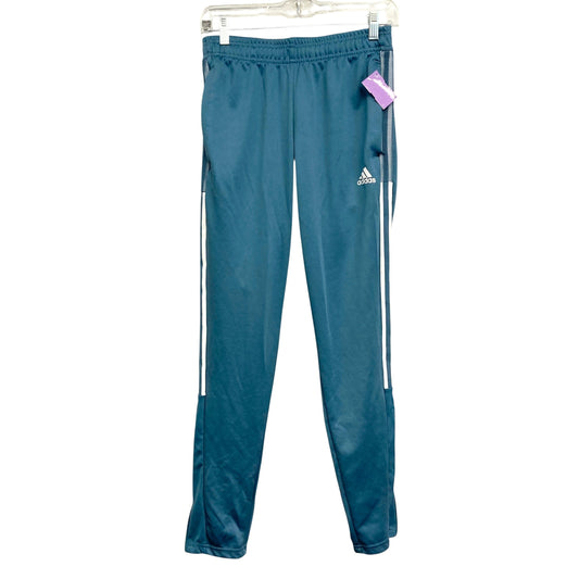 Athletic Pants By Adidas In Teal, Size:Xs