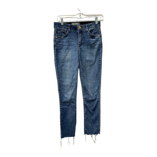Jeans Skinny By Wit & Wisdom In Blue Denim, Size:2
