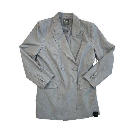 Blazer By Worthington In Grey, Size:14