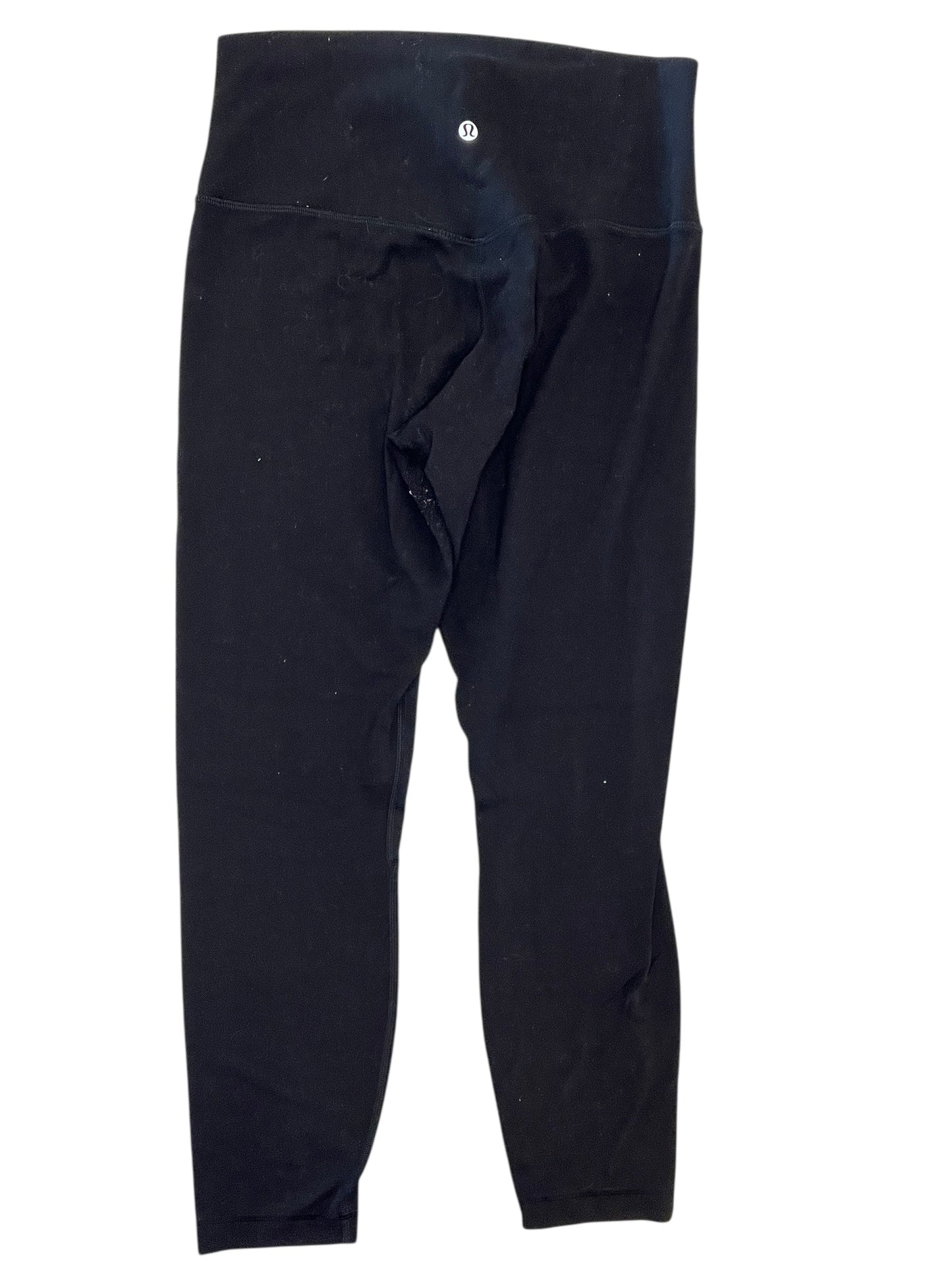 Athletic Leggings By Lululemon In Black, Size:M