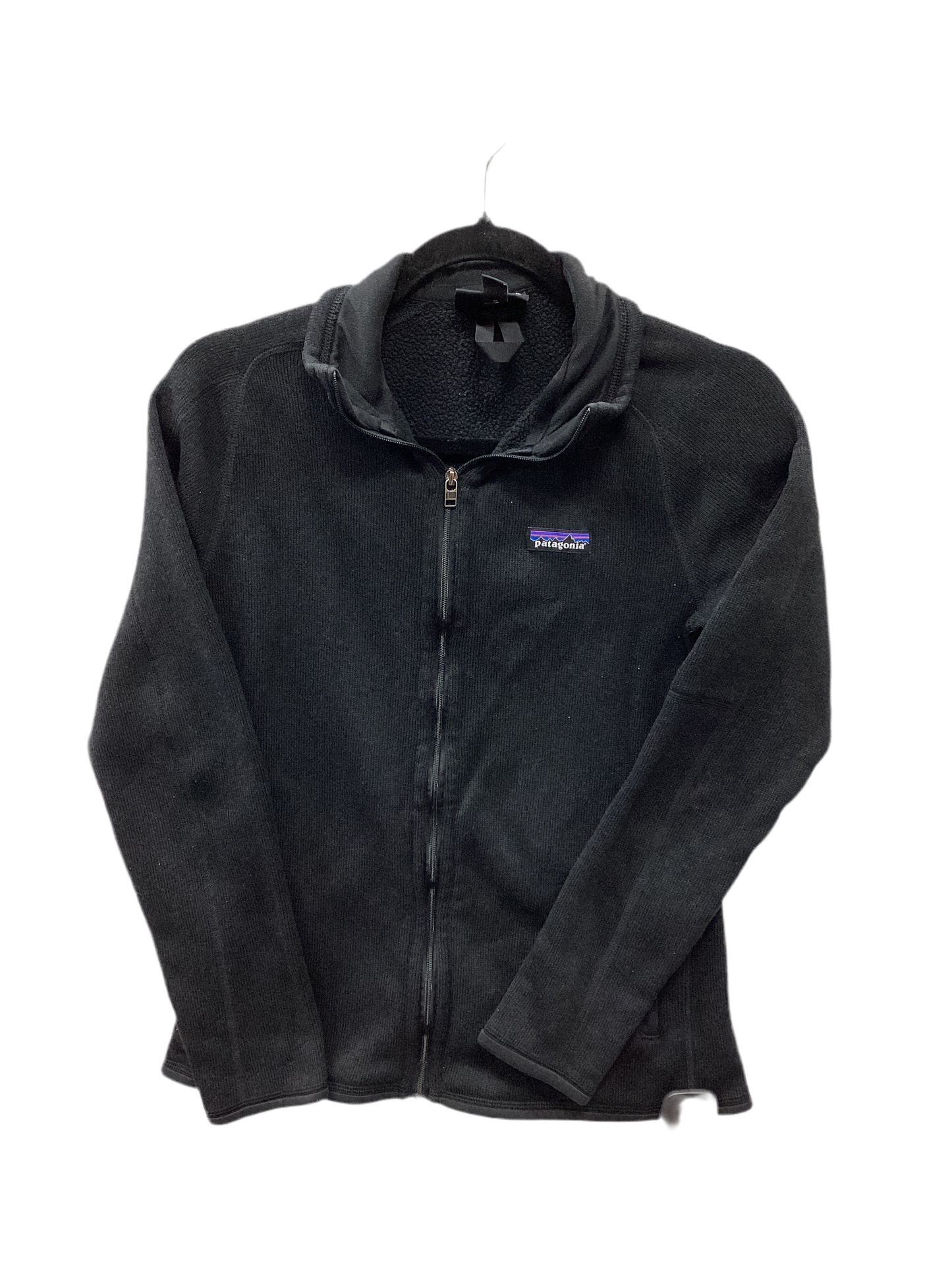 Athletic Jacket By Patagonia In Black, Size:M