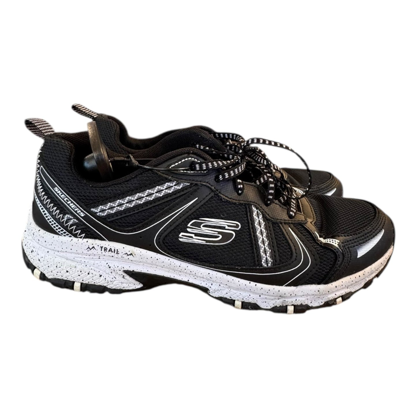 Shoes Athletic By Skechers In Black, Size:9.5