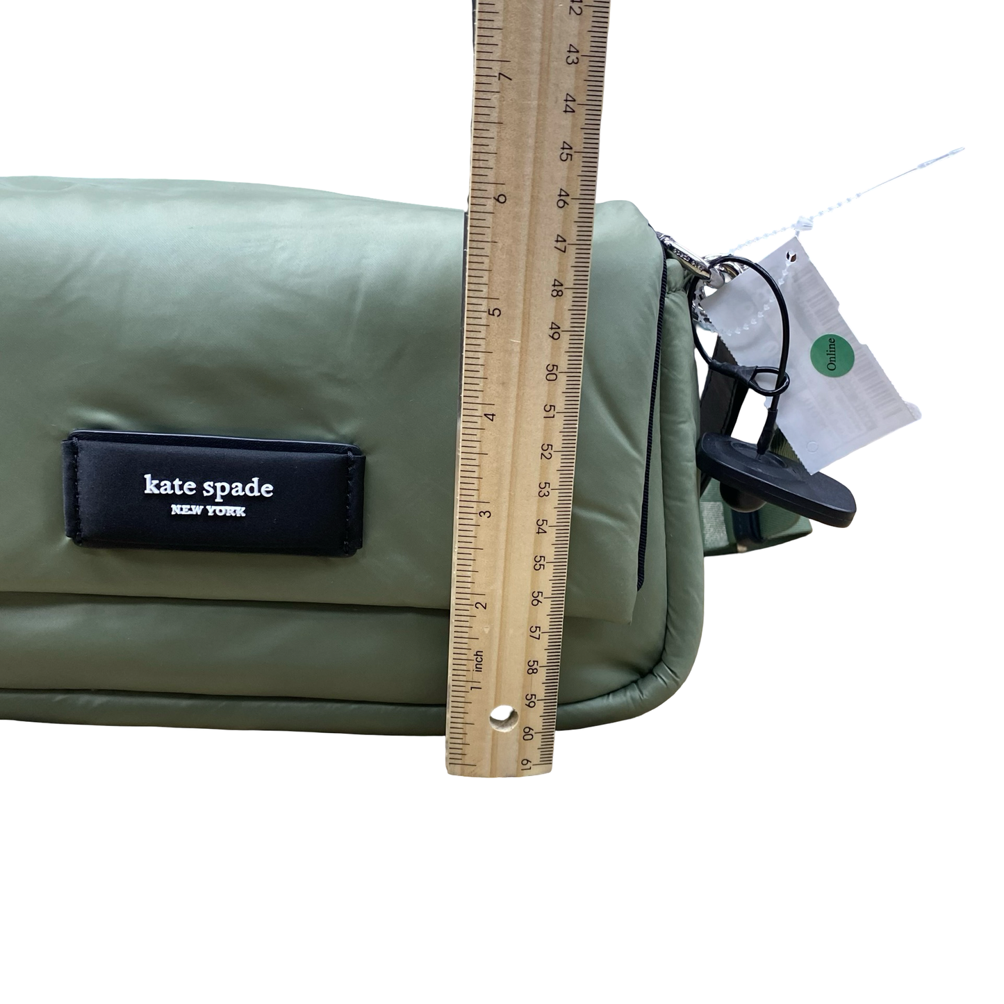 Handbag Designer By Kate Spade In Green, Size:Medium