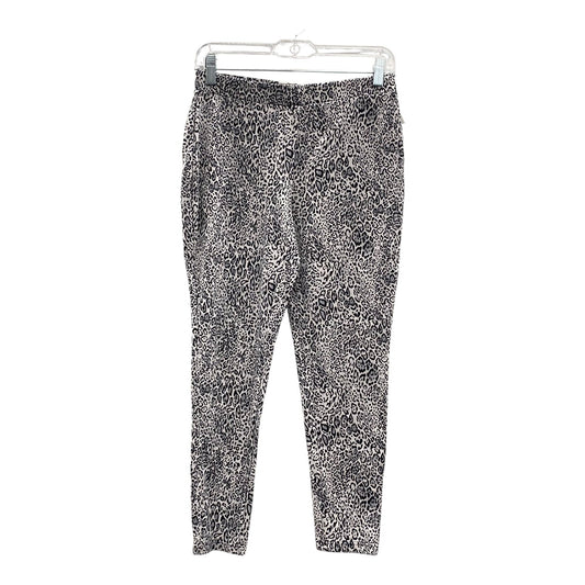 Pants Leggings By Chicos In Black & Grey, Size:4
