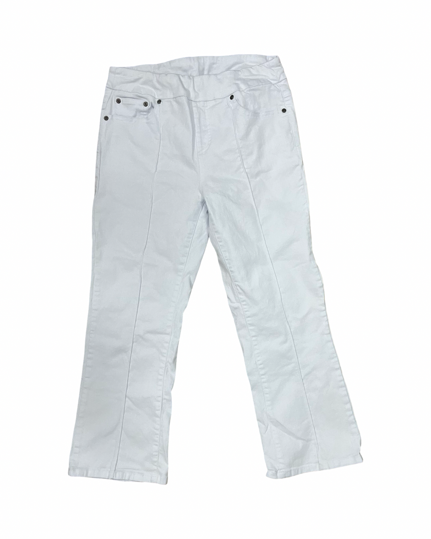 Jeans Jeggings By Clothes Mentor In White, Size:6