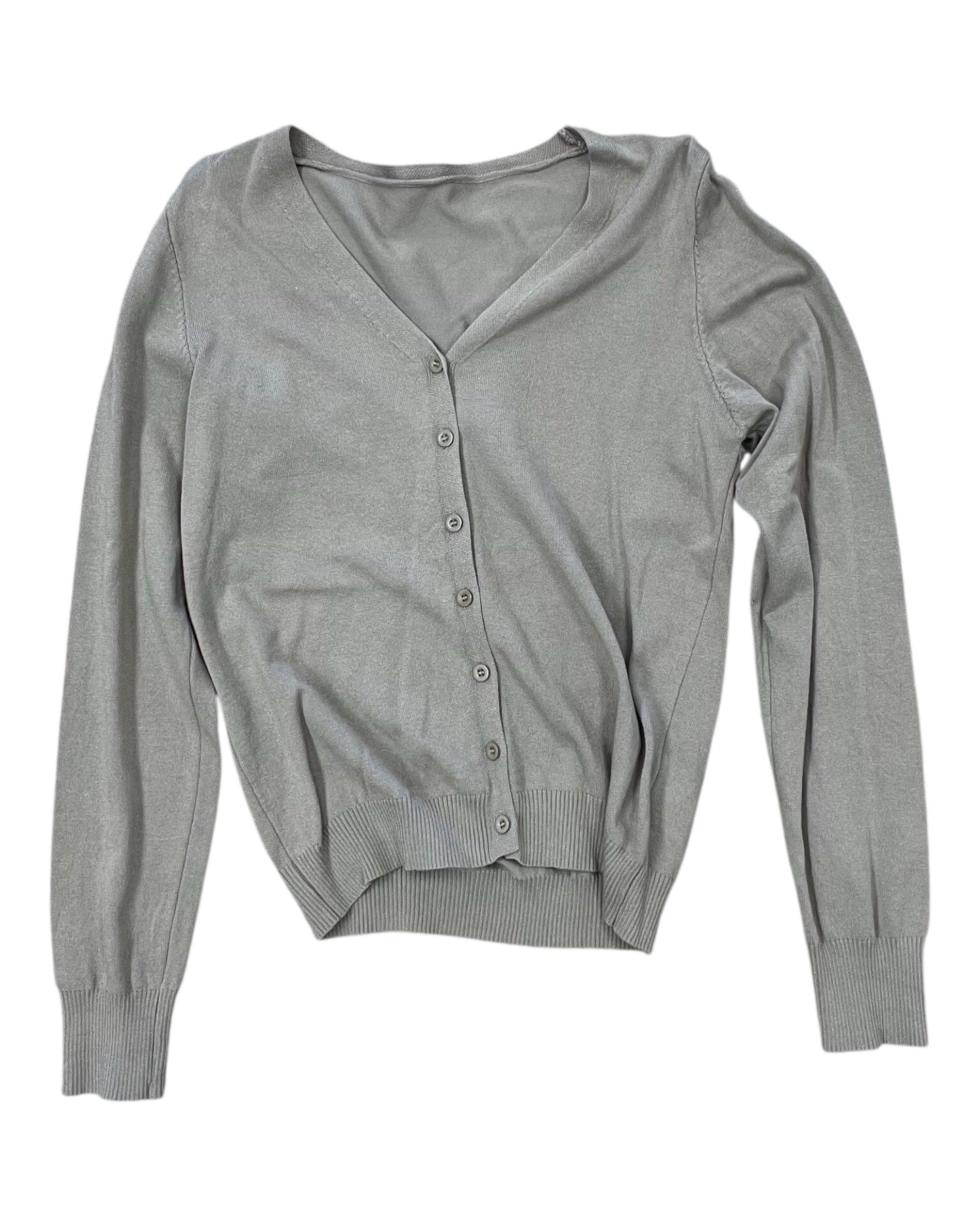 Cardigan By Emery Rose In Green, Size:M