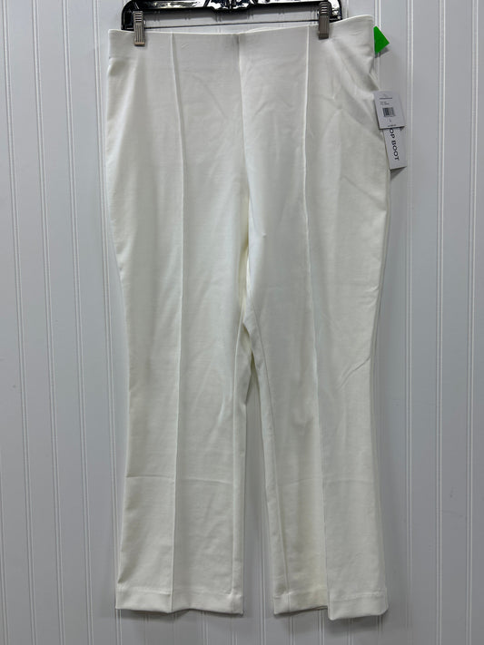 Pants Dress By Rafaella In White, Size:L