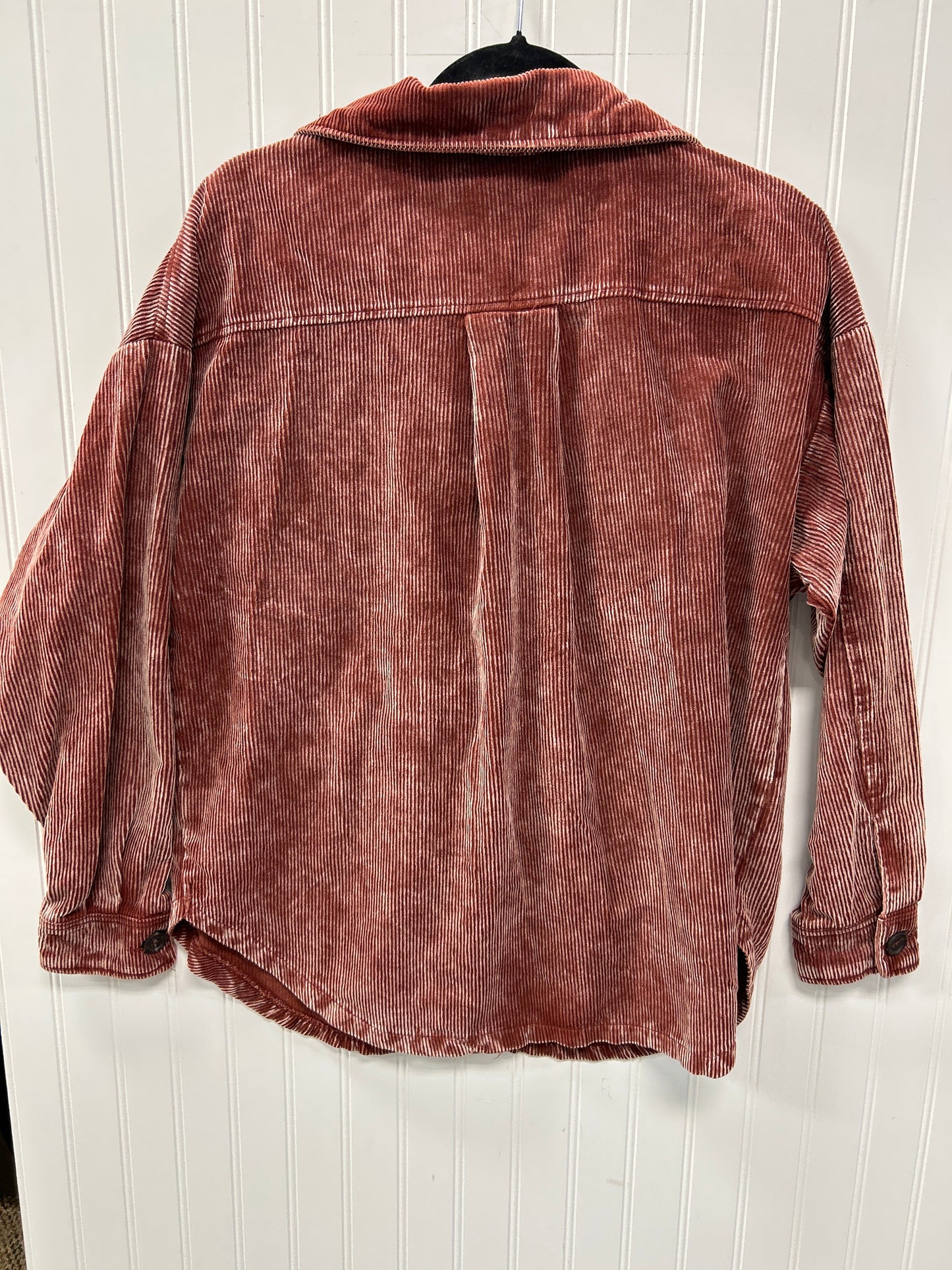 Jacket Other By Zenana In Brown, Size:S