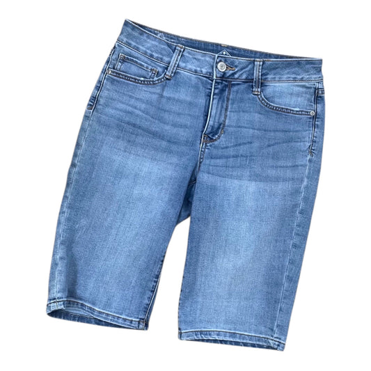 Shorts By St Johns Bay In Blue Denim, Size:6