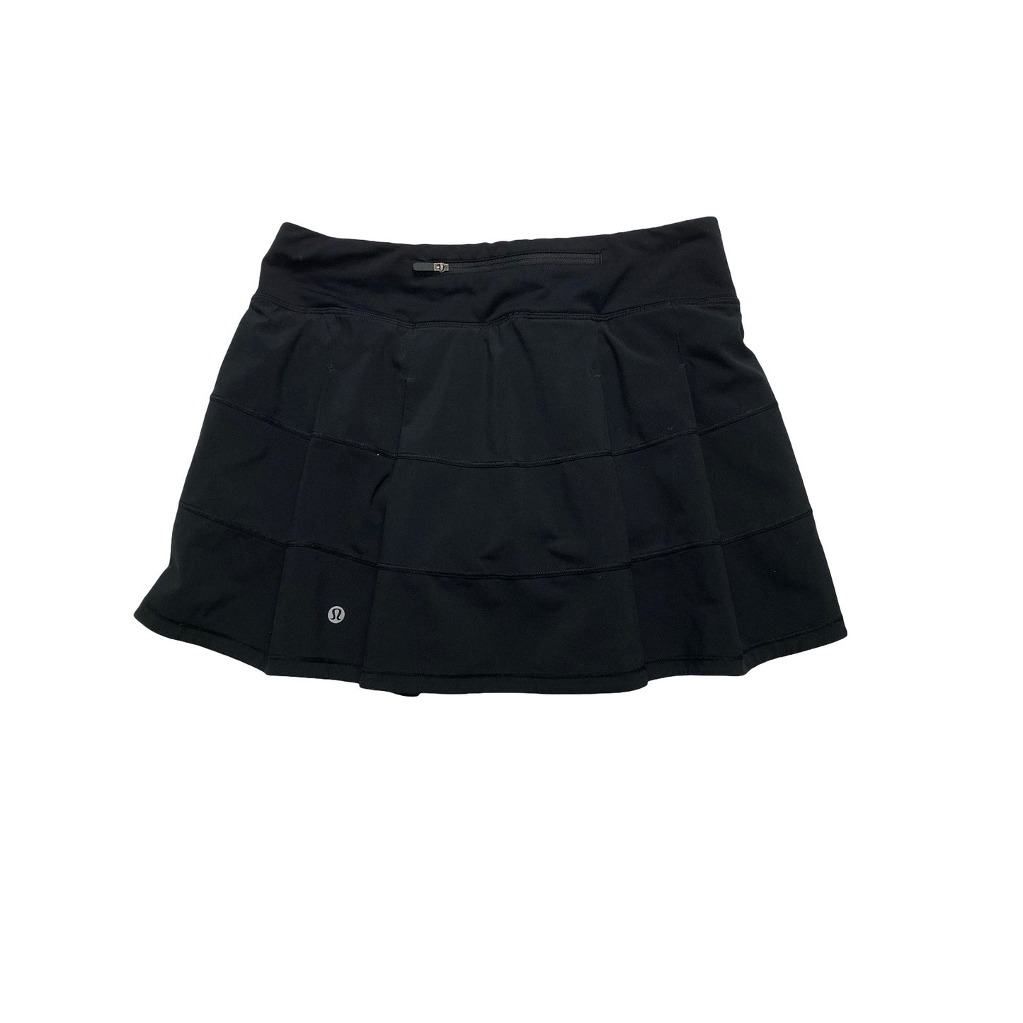 Athletic Skort By Lululemon In Black, Size:4