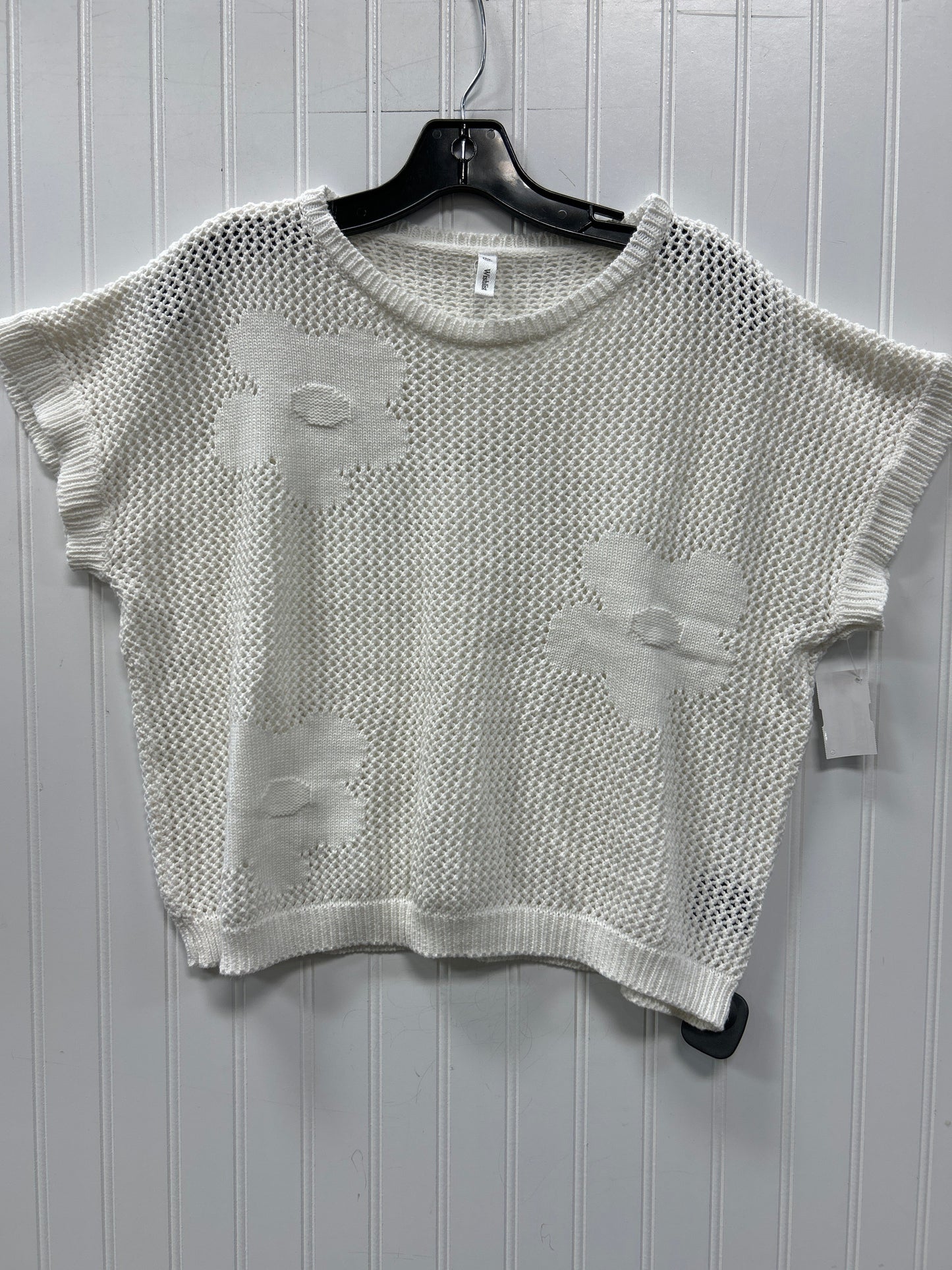 Sweater Ss By Wishlist In White, Size:S