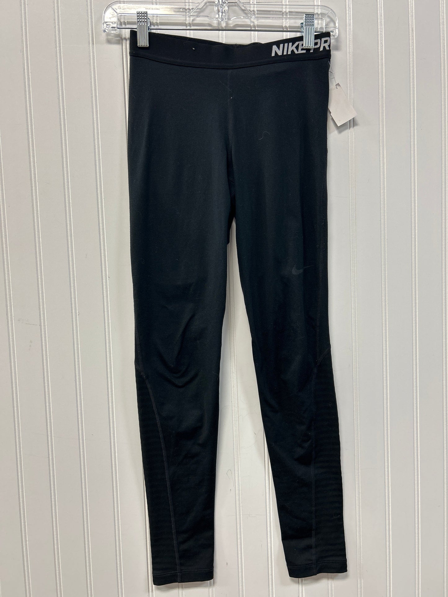 Athletic Leggings By Nike Apparel In Black, Size:S