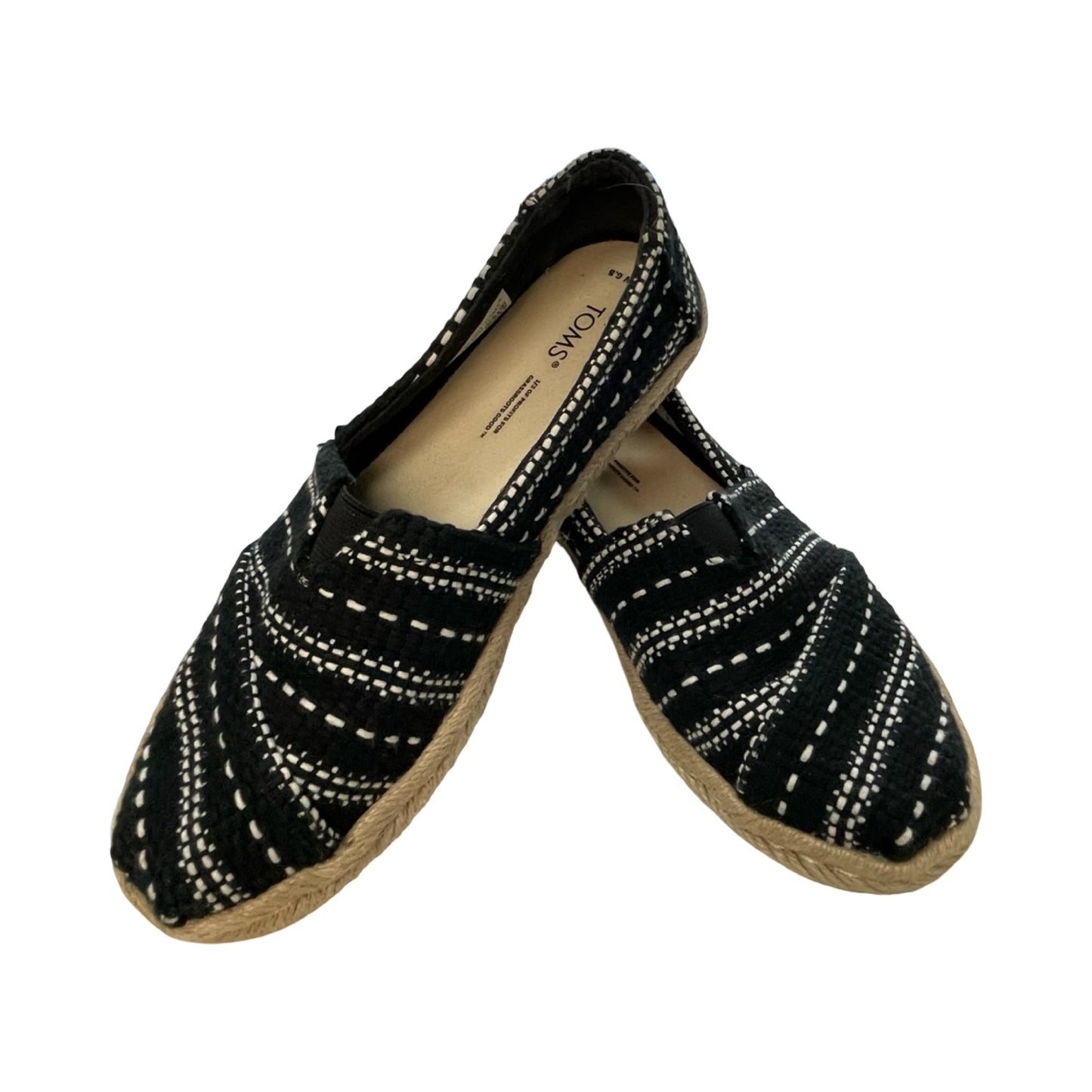 Shoes Flats By Toms In Multi, Size:6.5