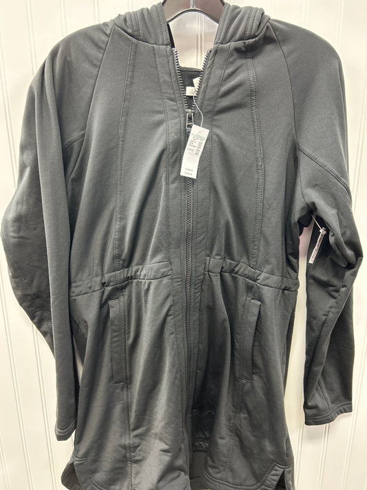 Athletic Jacket By Maurices In Black, Size:L