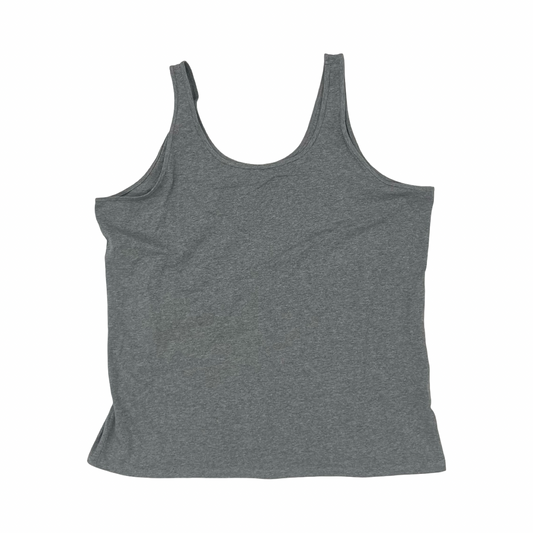 Tank Top By Maurices In Grey, Size:3X