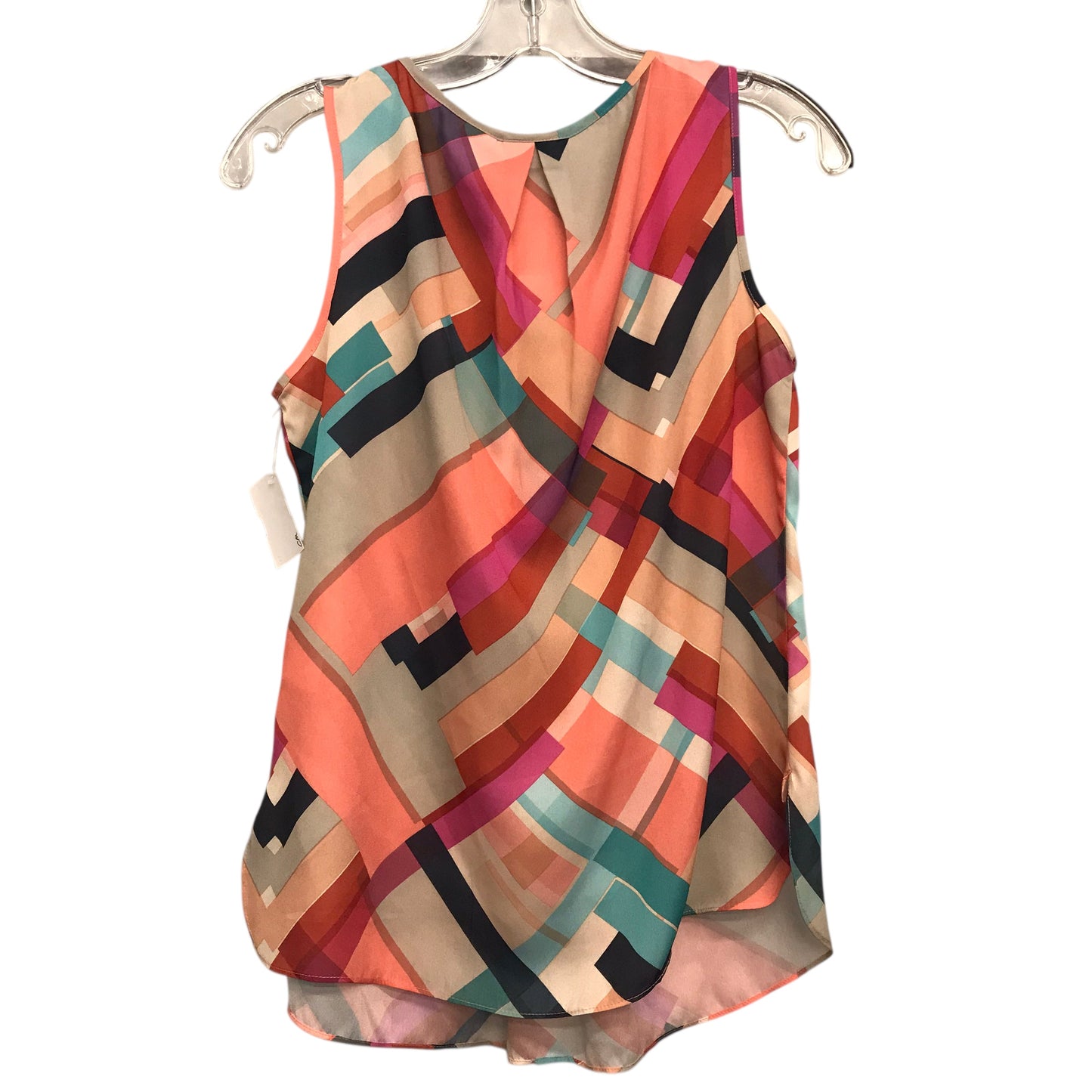 Top Sleeveless By Liz Claiborne In Multi, Size:S