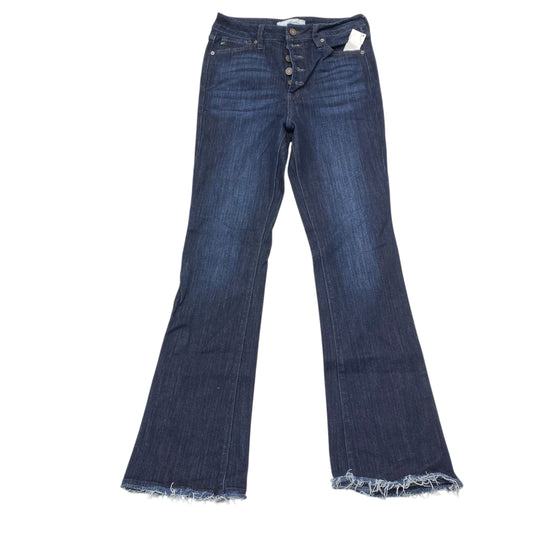Jeans Straight By Kancan In Blue Denim, Size:8