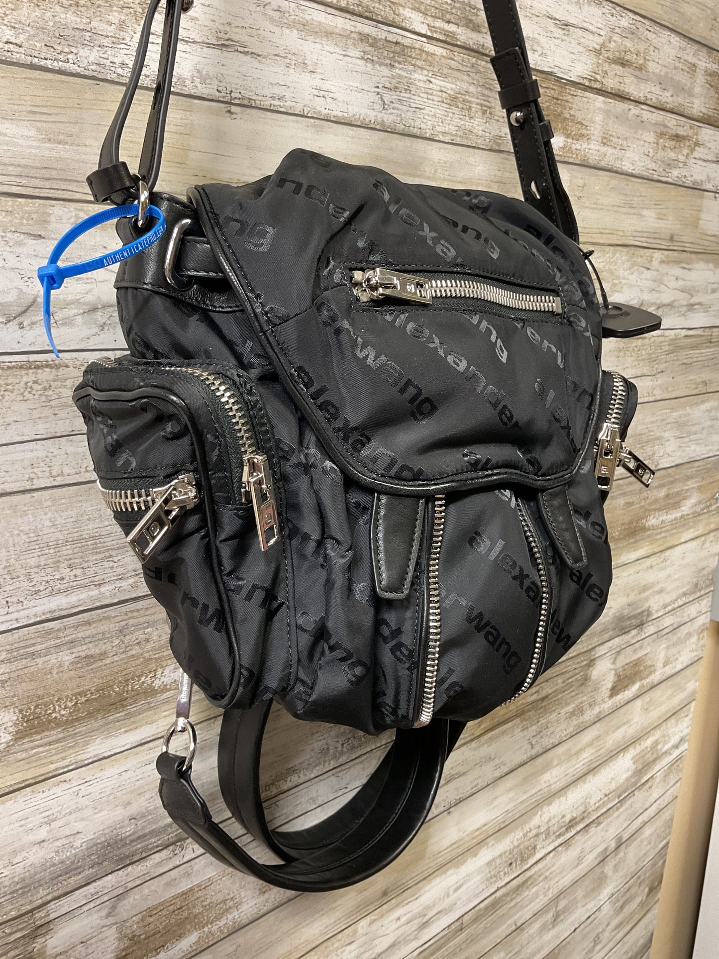 Backpack Luxury Designer By Alexander Wang In Black, Size:Medium