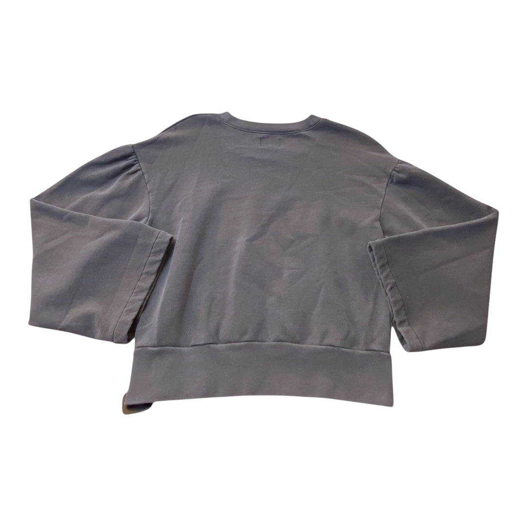 Sweatshirt Crewneck By Madewell In Grey, Size:M