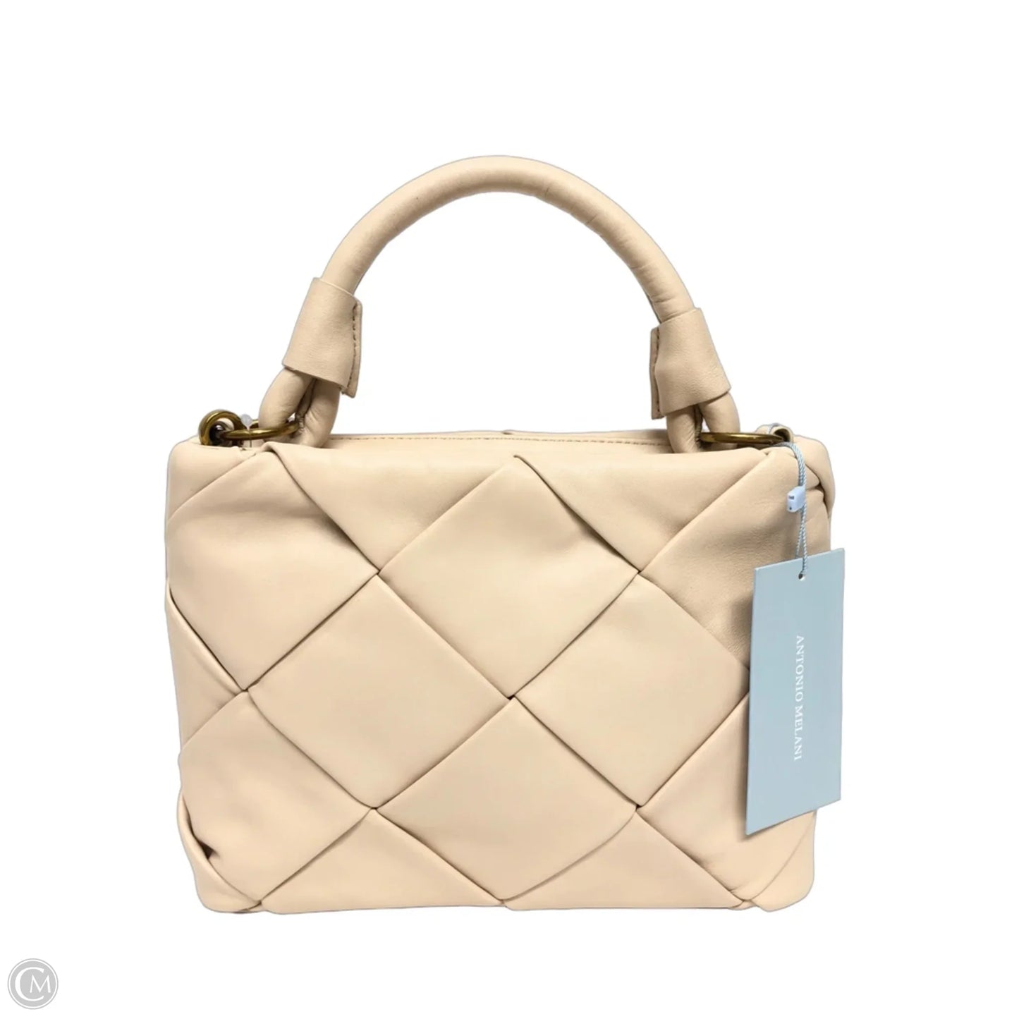 Crossbody Leather By Antonio Melani, Size: Medium