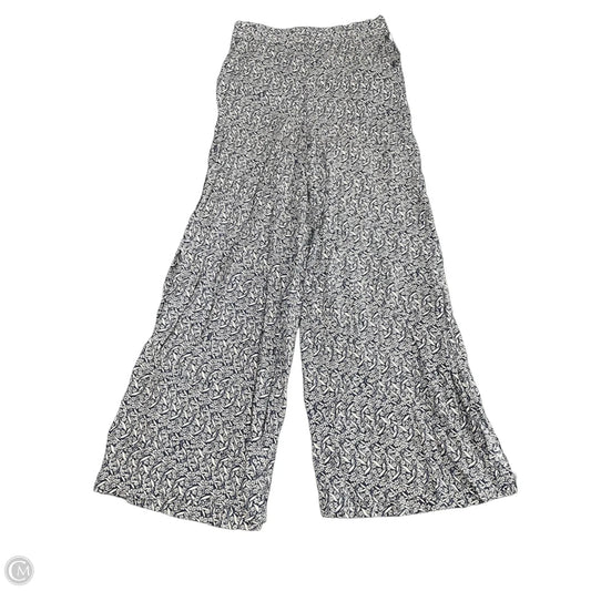 Pants Lounge By Jessica Simpson In Blue & Cream, Size: L