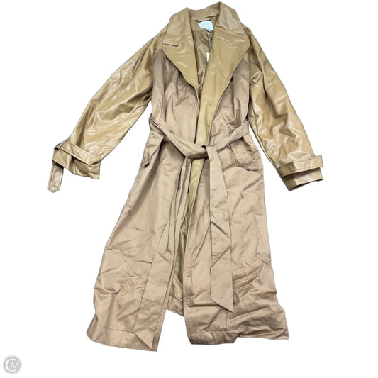 Coat Trench Coat By A New Day In Brown, Size: Xl