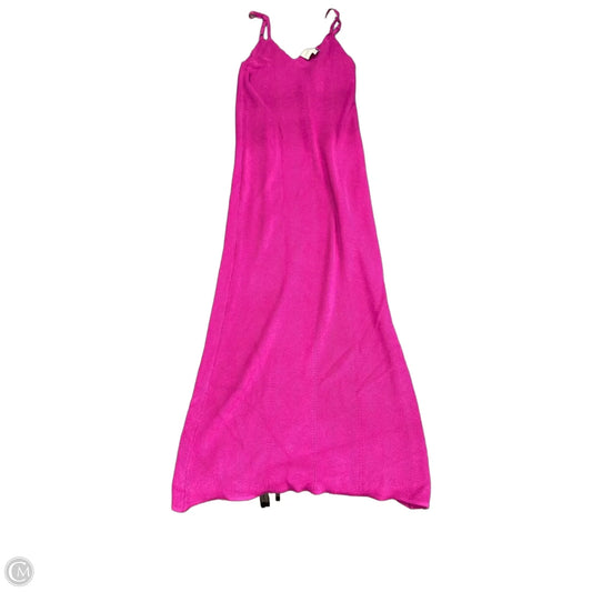 Dress Casual Midi By Freshman In Purple, Size: L