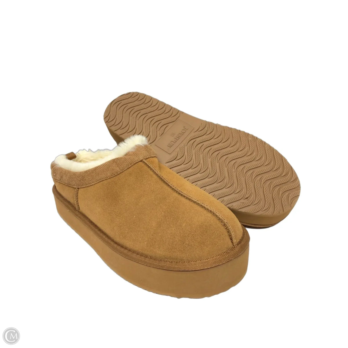 Slippers By Joyspun In Brown, Size: 10