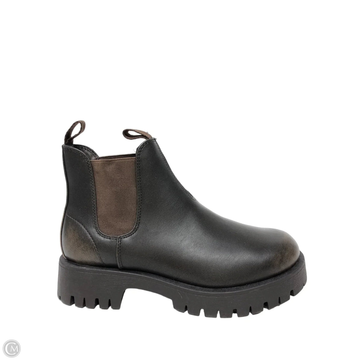 Boots Ankle Flats By Universal Thread In Brown, Size: 7