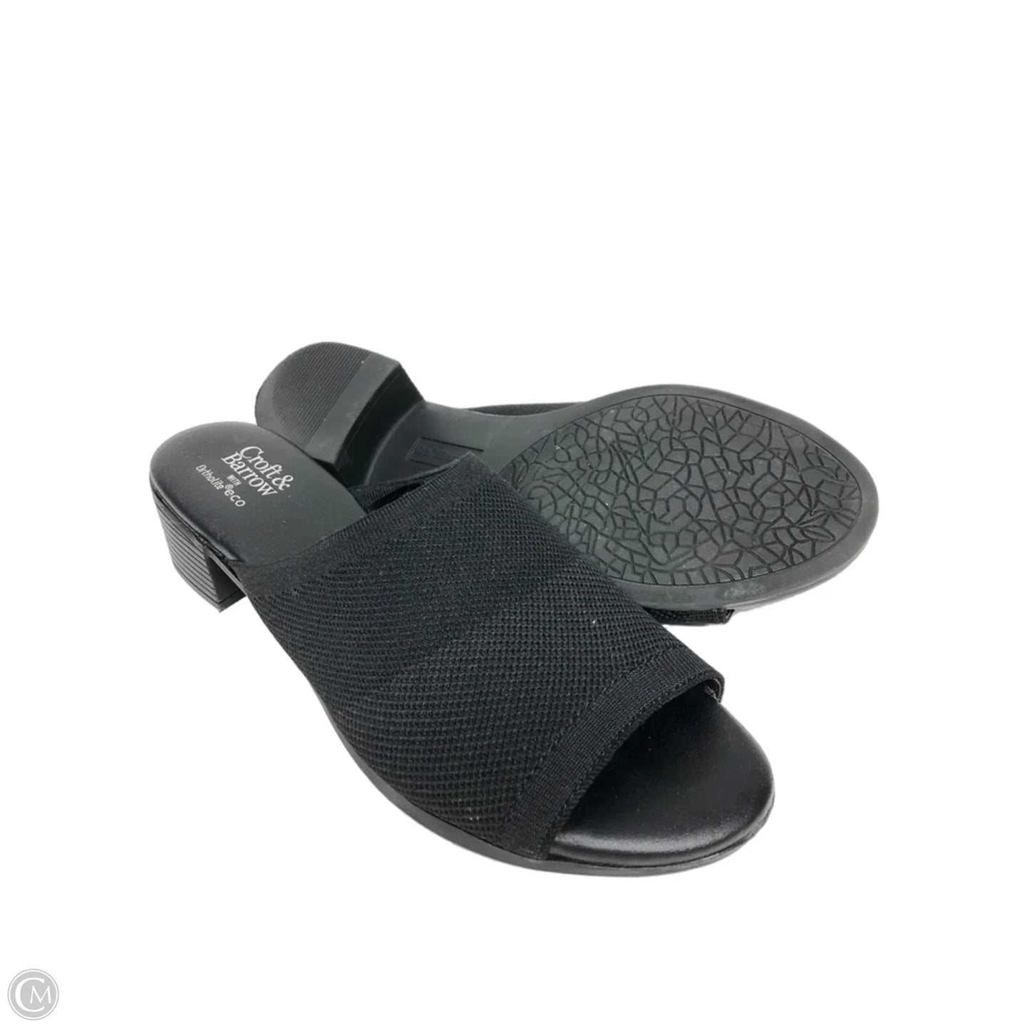 Shoes Heels Block By Croft And Barrow In Black, Size: 6.5