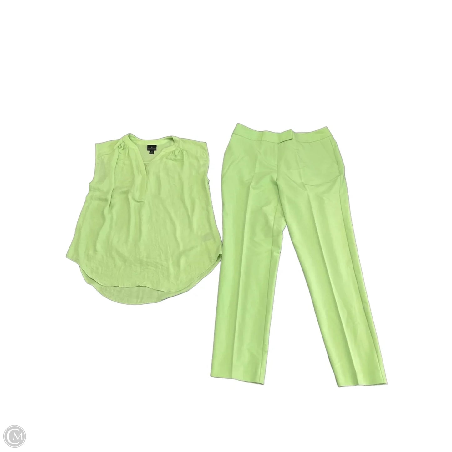 Pants Set 2pc By Worthington In Green, Size: Xs