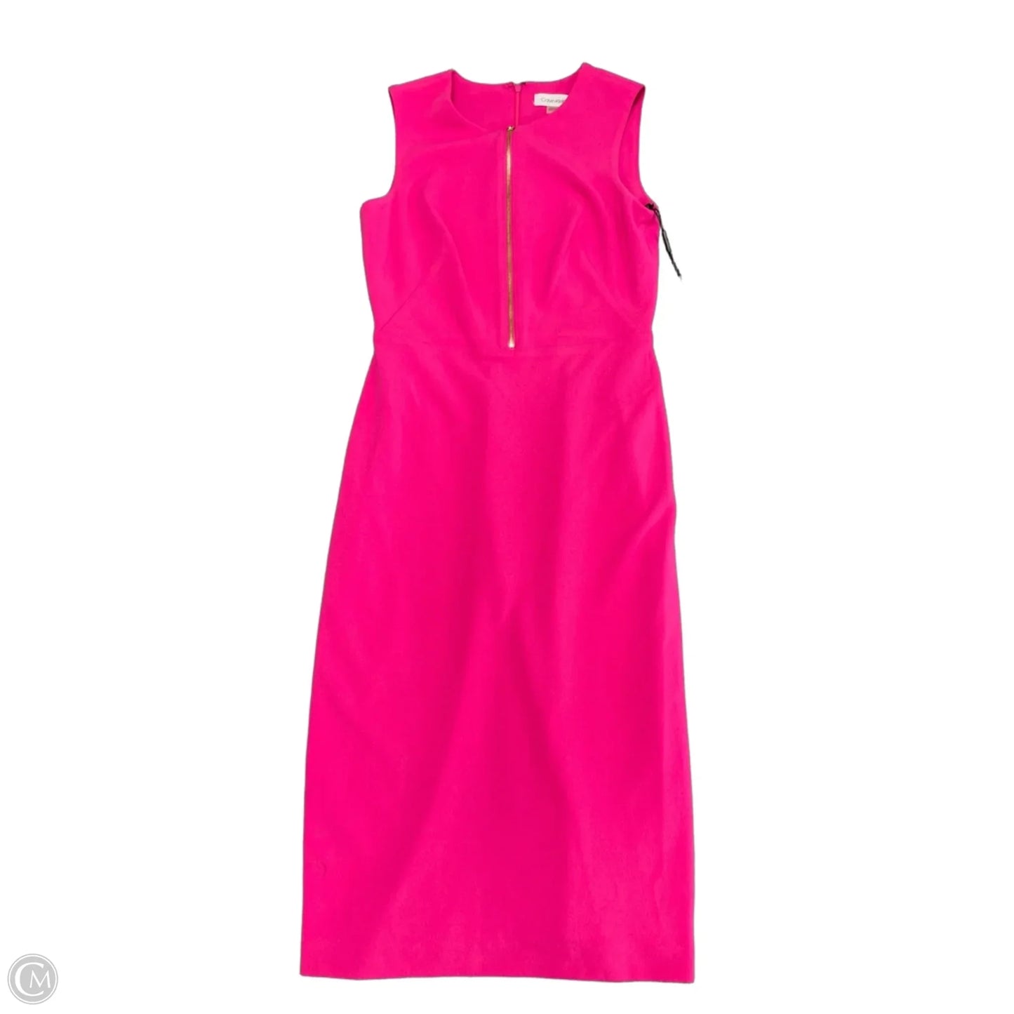 Dress Work By Calvin Klein In Pink, Size: 2