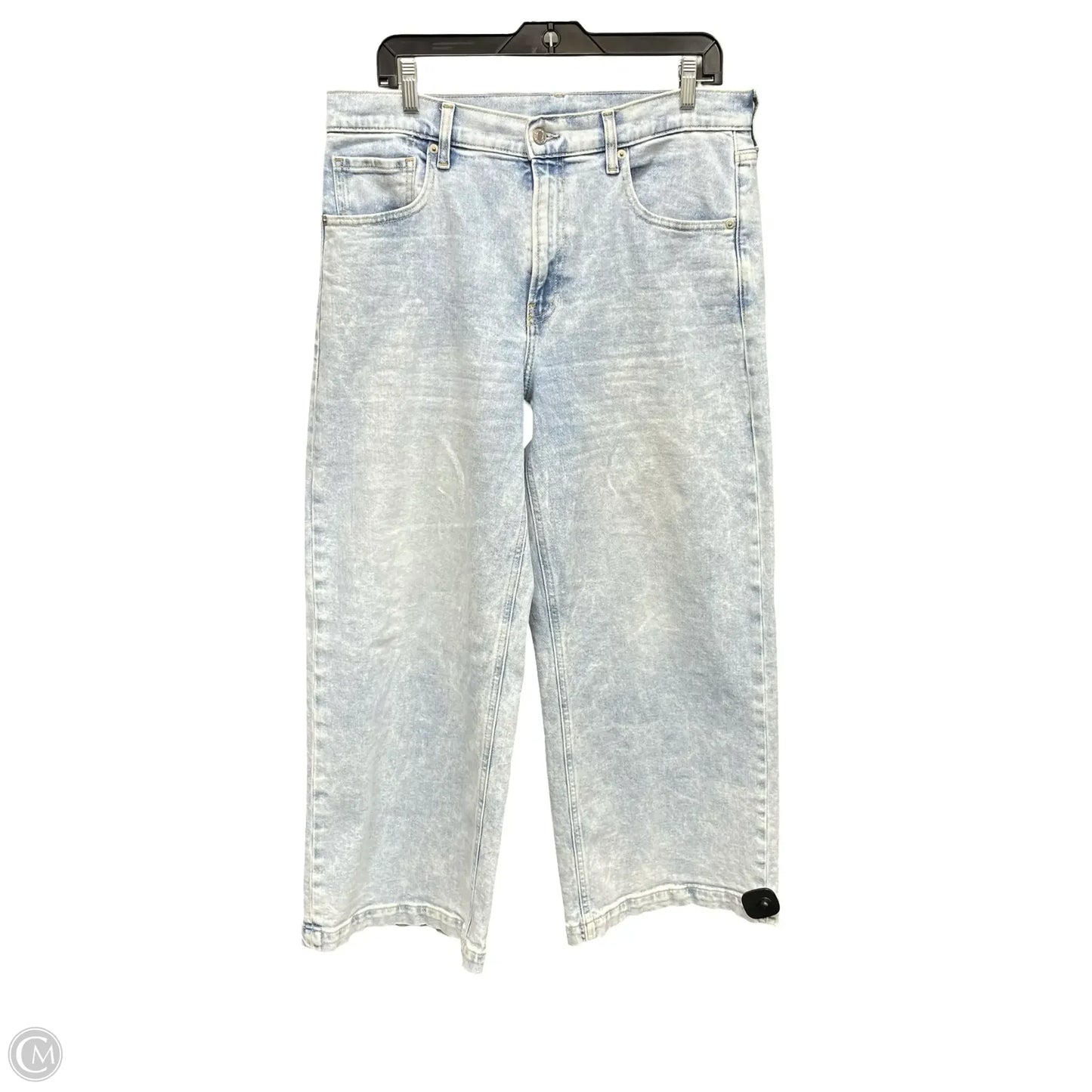 Jeans Wide Leg By Gap In Blue, Size: 12