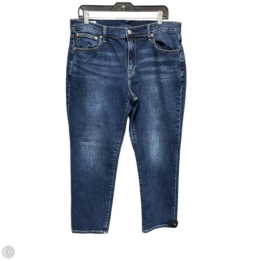 Jeans Cropped By Gap In Blue, Size: 12