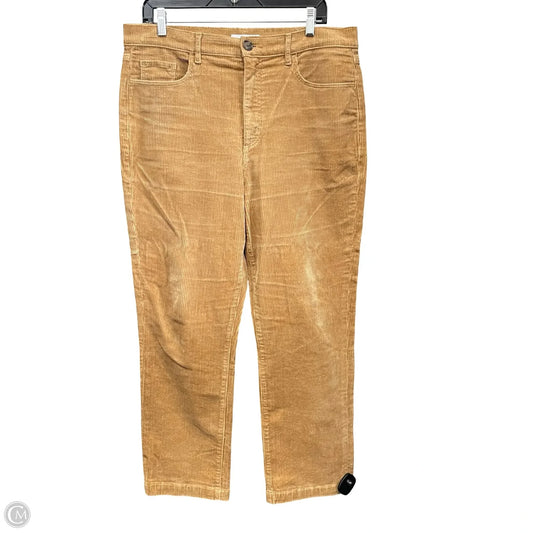 Pants Corduroy By Loft In Tan, Size: 12