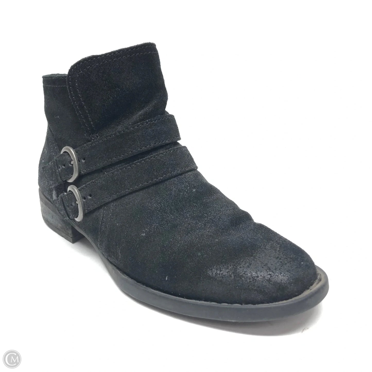 Boots Ankle Heels By Born In Black, Size: 8.5