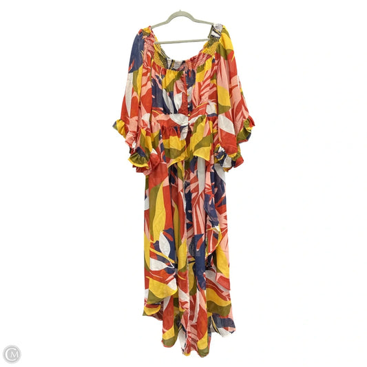 Swimwear Cover-up By Ashley Stewart In Multi-colored, Size: 22