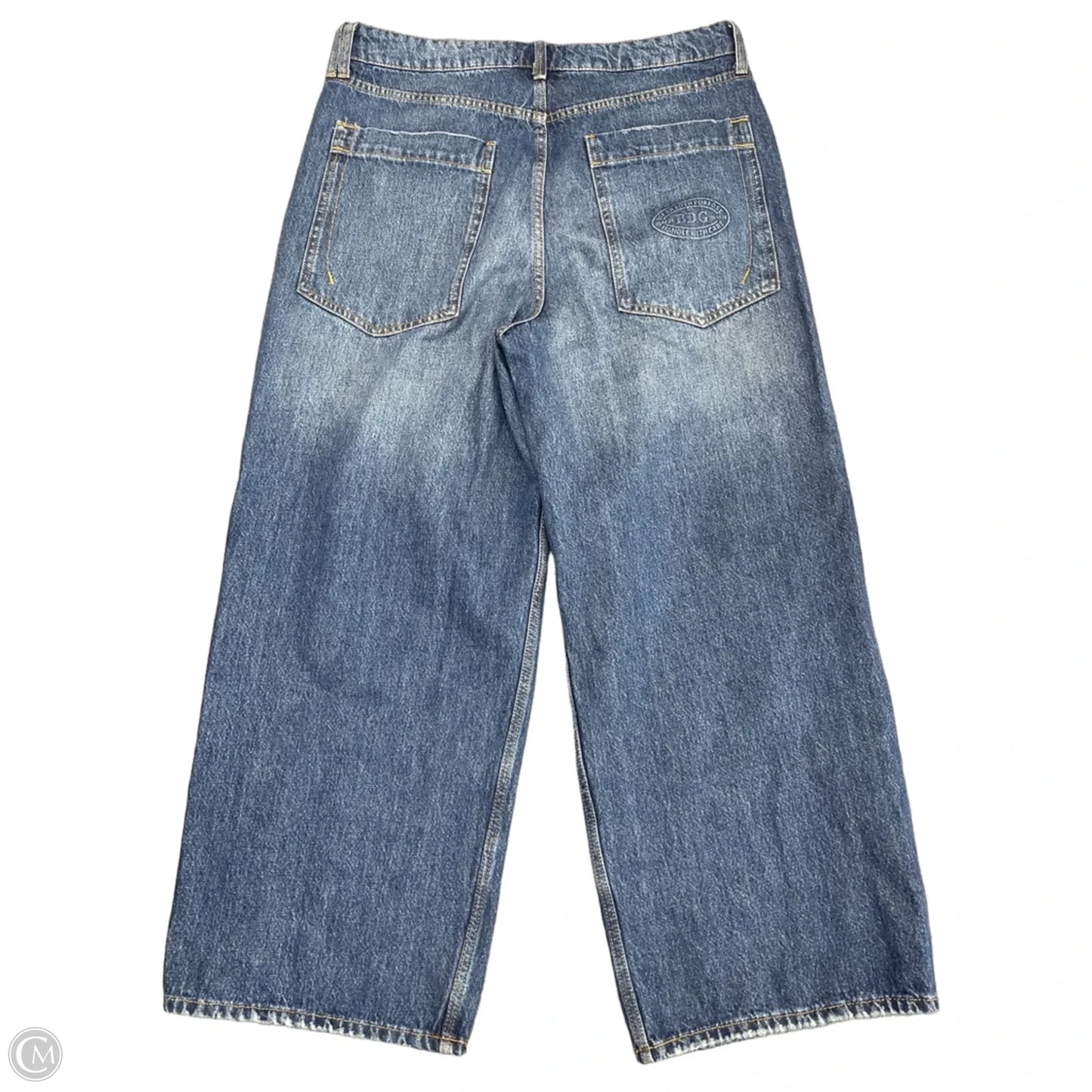 Jeans Wide Leg By Bdg In Blue Denim, Size: 16